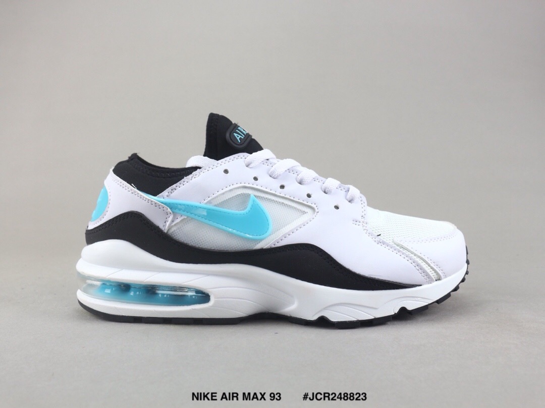 Nike Air Max 93 White Jade Black Shoes